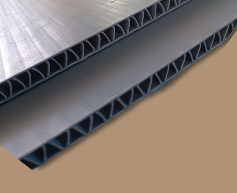 PP Corrugated Sheets V Flute